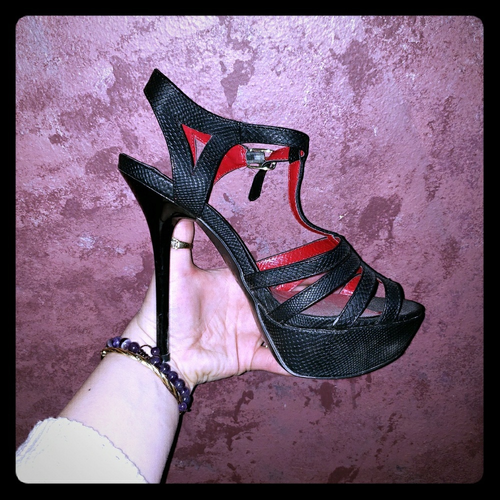 Black heels